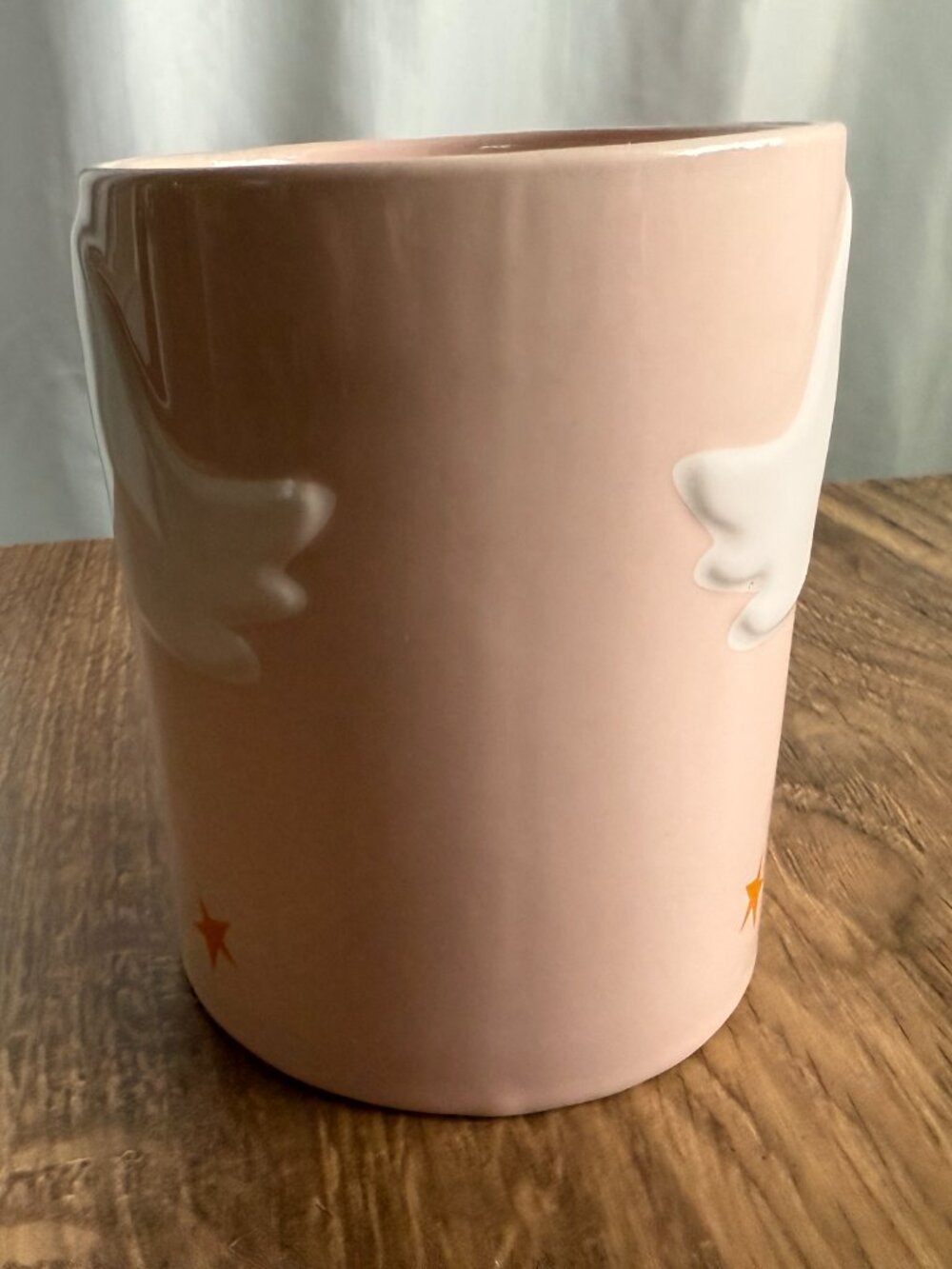 Aldi Halloween Pink Ghost Mug 2025 NWT - Picture 5 of 7